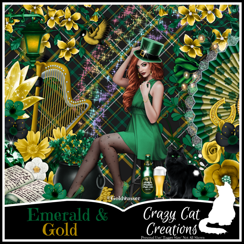 (image for) CCC_Emerald and Gold PU